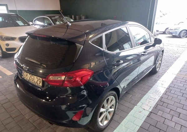 Ford Fiesta cena 49900 przebieg: 54100, rok produkcji 2018 z Sanok małe 154